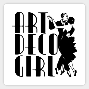 Art Deco Girl Magnet